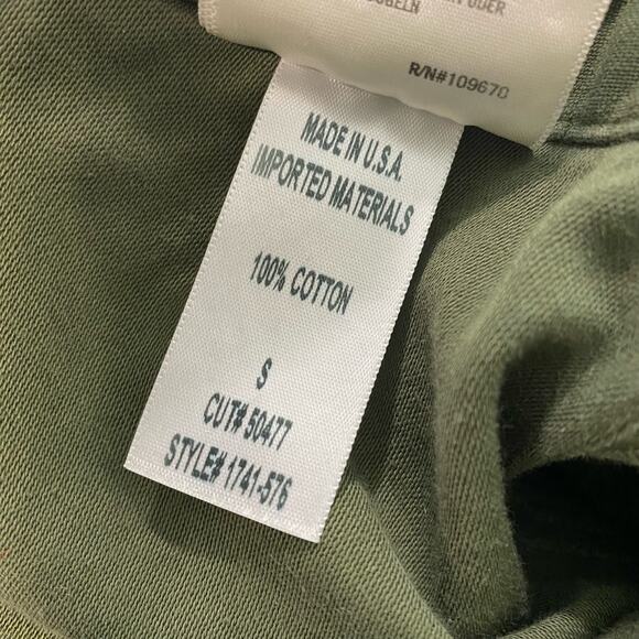 Citizens of Humanity Marta Jumpsuit Cotton Green Small Surplus Slouchy Boiler - Picture 5 of 12